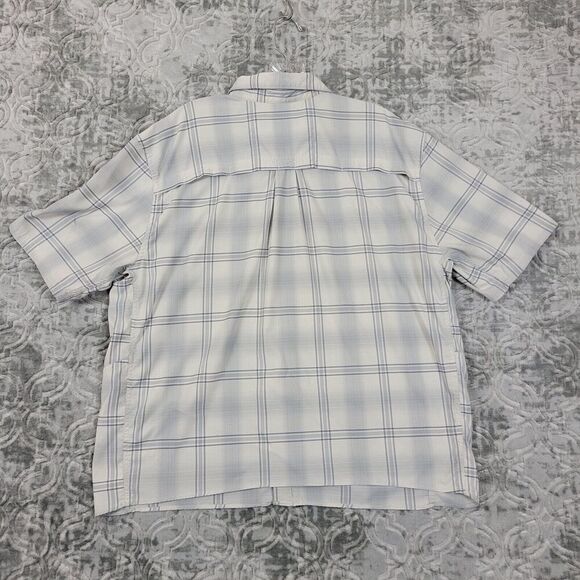 REI Co-Op Shirt Men Large L White Lightweight Performance Hiking Button Up Mens - Picture 9 of 12
